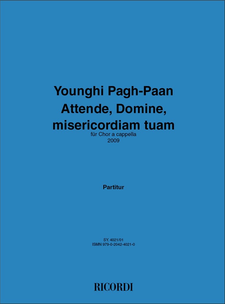 Attende, Domine, Misericordiam Tuam